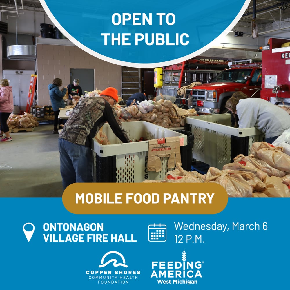 Mobile food pantry returning to Ontonagon in 2024