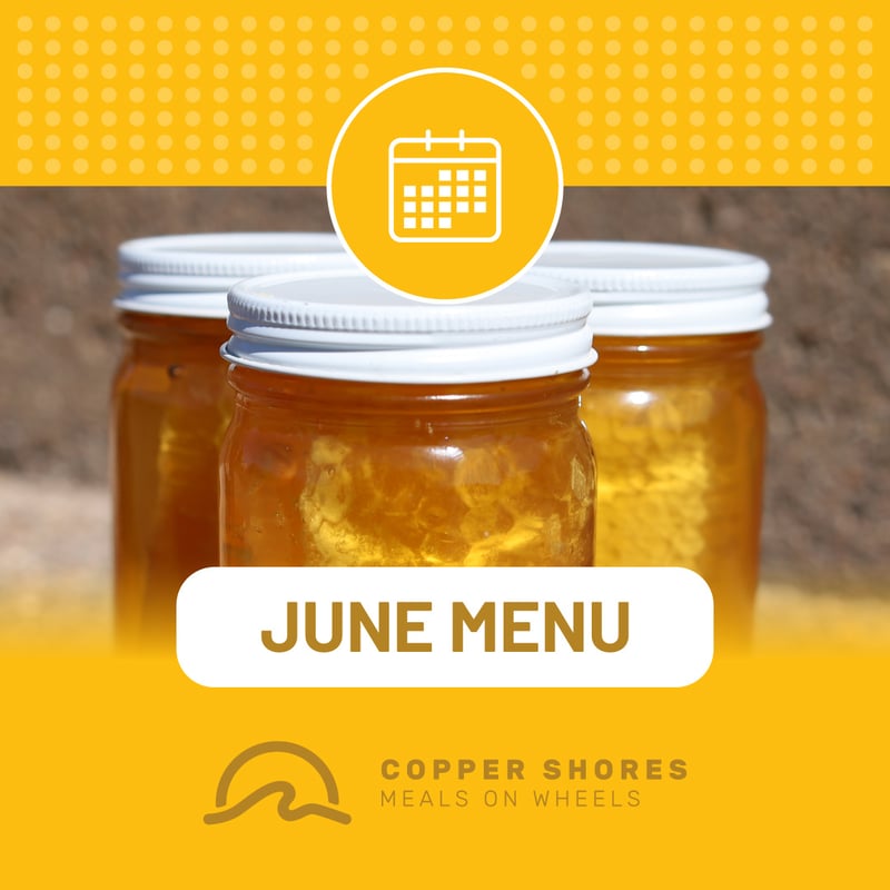 June 2024 Meals on Wheels menu highlight