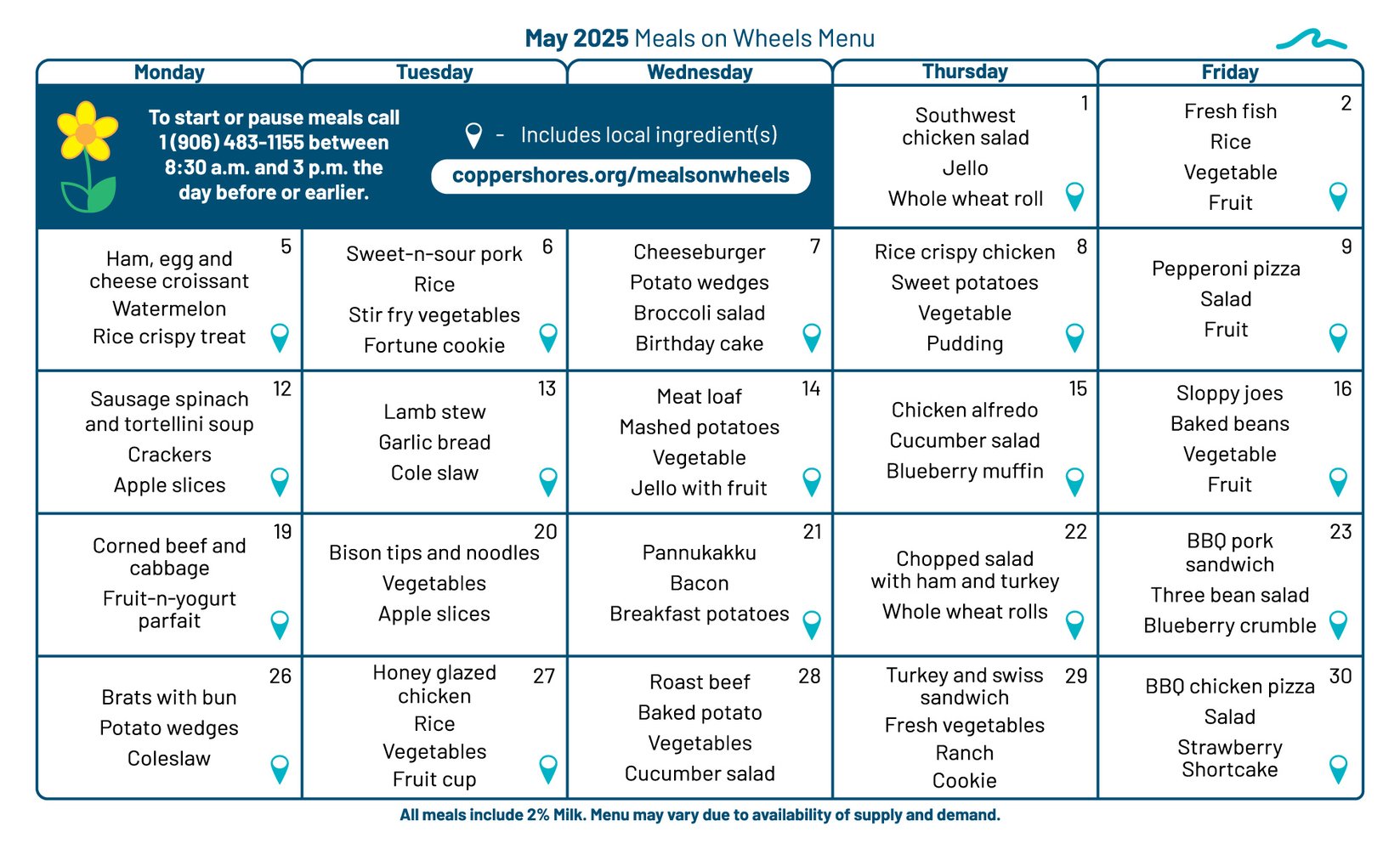 2025-04-23-Menu-Calendar---May-2025---Copper---Shores-Meals-On-Wheels---Print-Ready