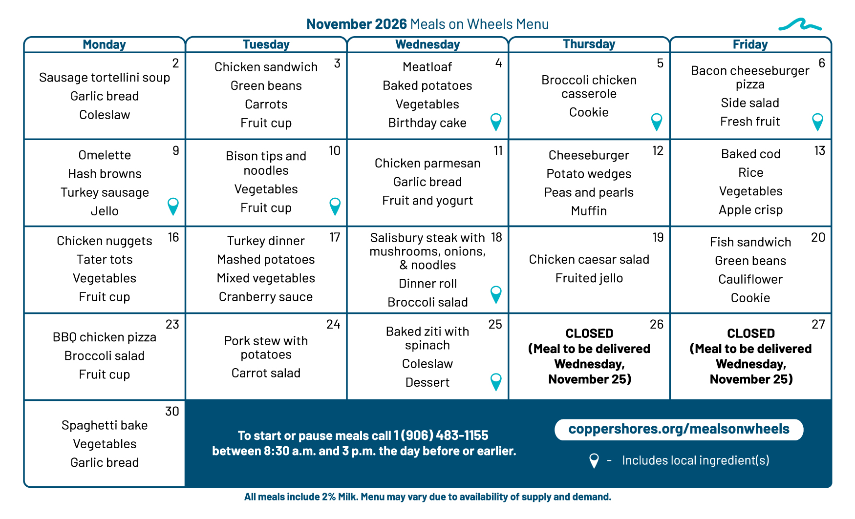 2026-10-26-Menu-Calendar-November-2026---Copper-Shores-Meals-On-Wheels-OL