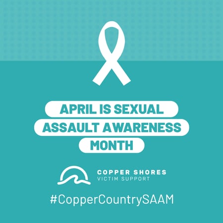 April is Sexual Assault Awareness Month Square