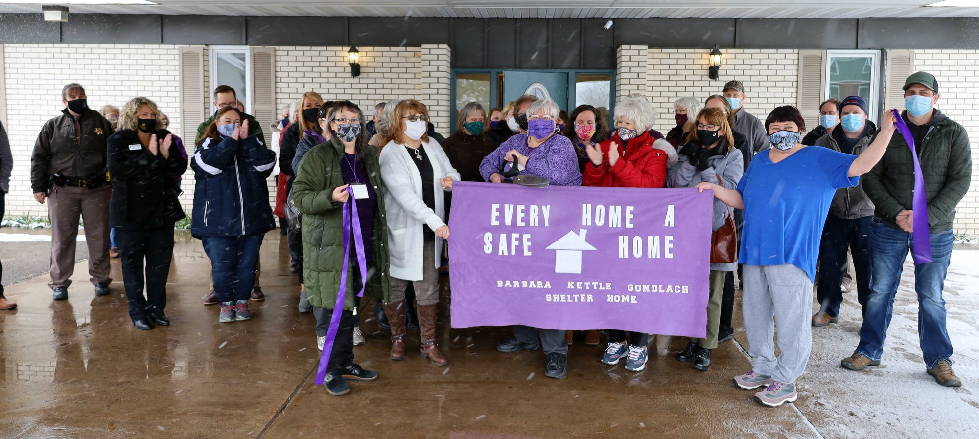 Barbara Kettle Shelter Home Ribbon Cutting