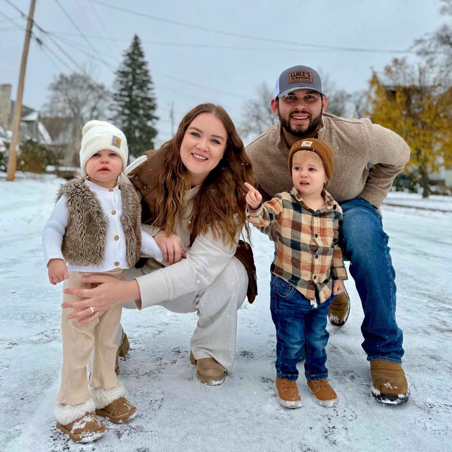 Taylor Paul, RDN, and family