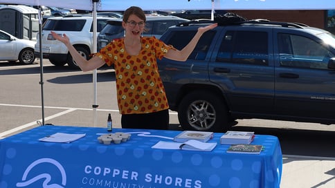 CopperShores-MeghanAtTheMarket