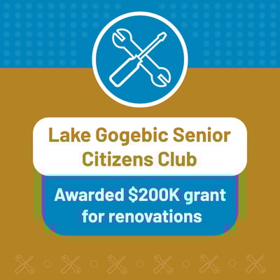 Lake Gogebic Senior Center Grant 1x1
