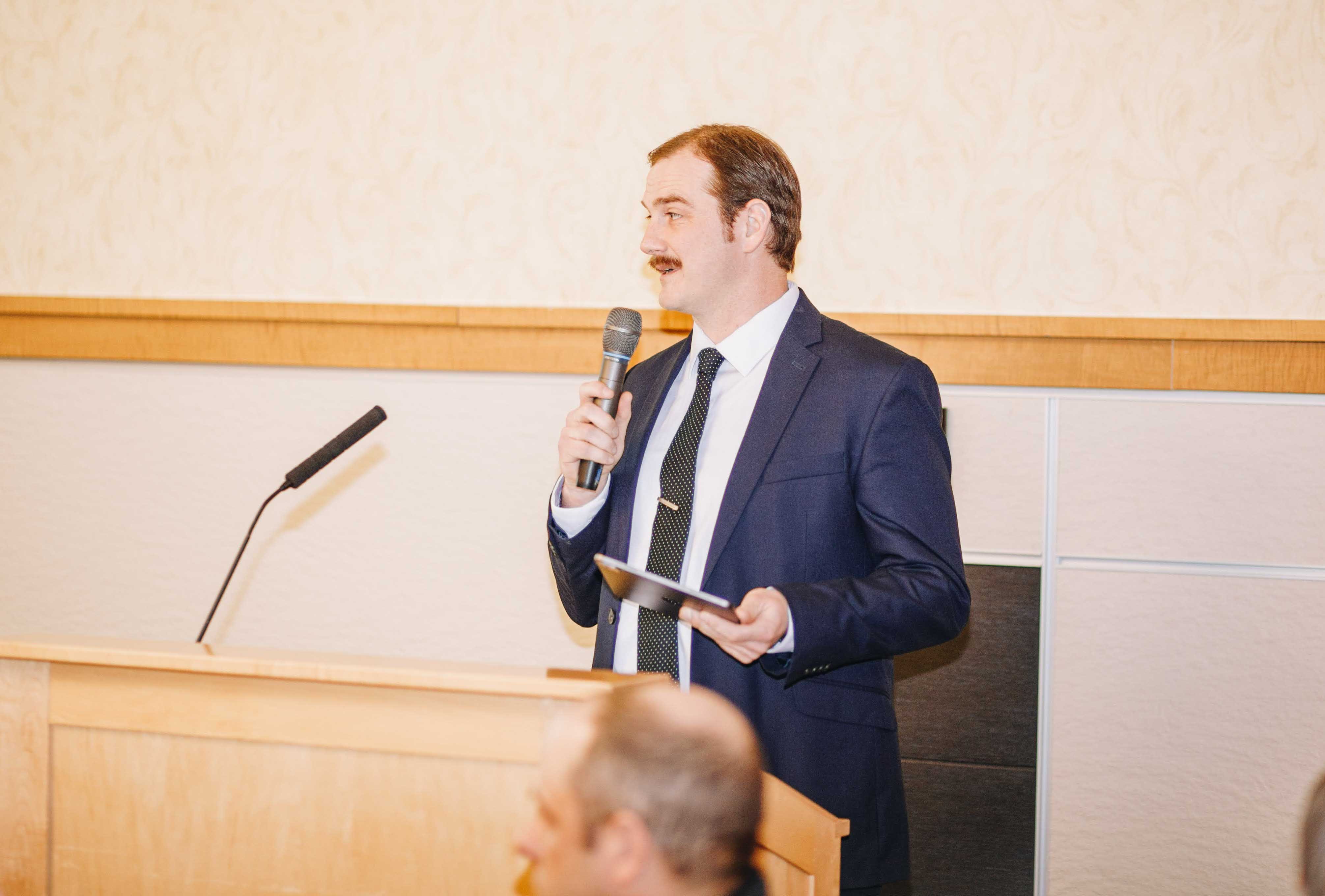 Michael Babcock Presenting Award