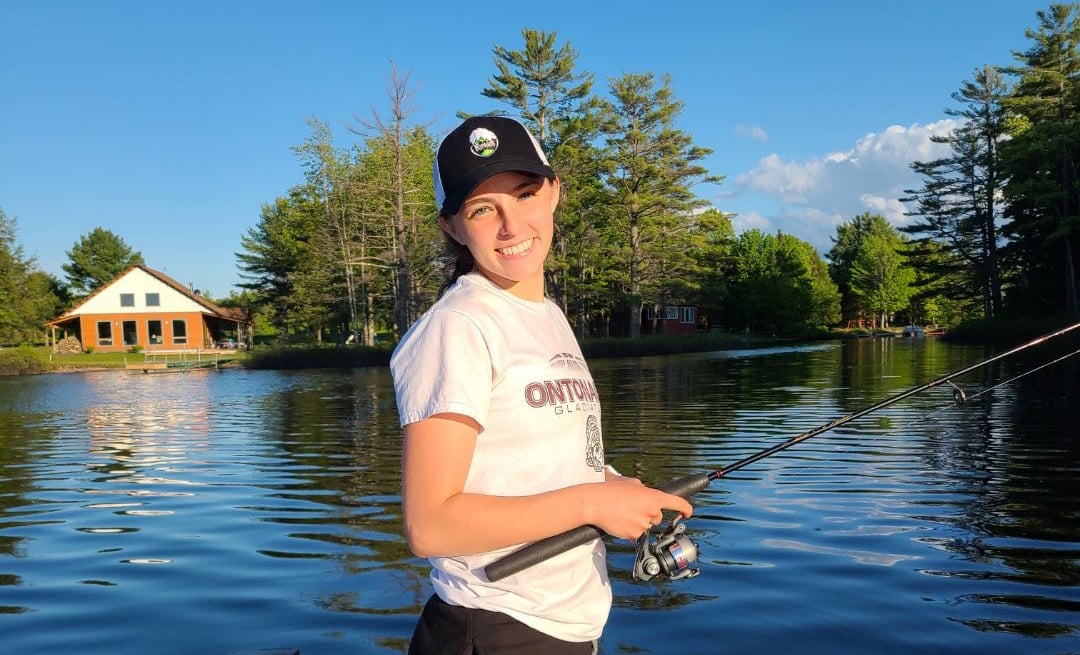 Nicole Lukkari Fishing