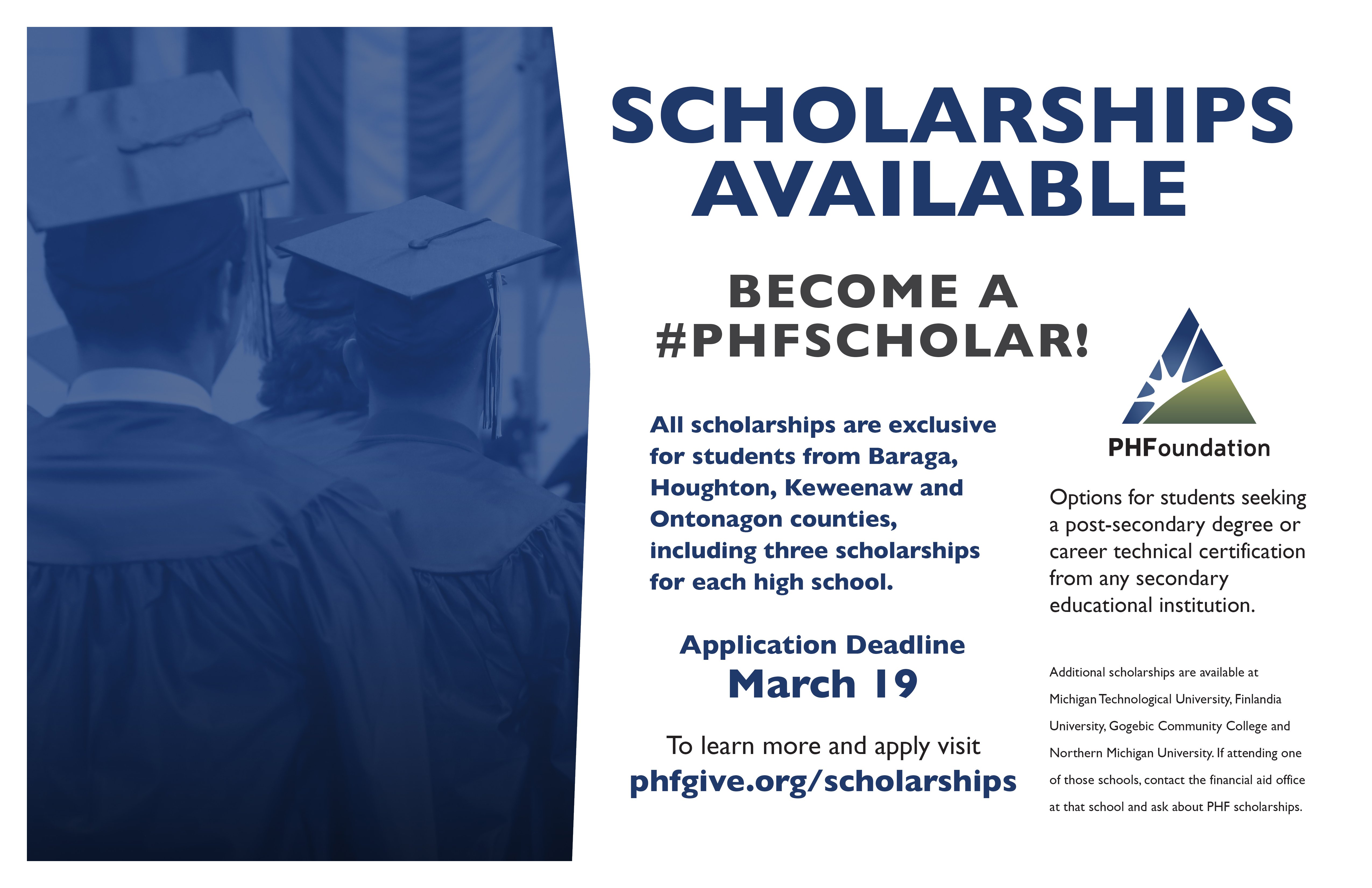 PHF Scholarship Poster