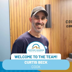 Welcome Curtis Beck