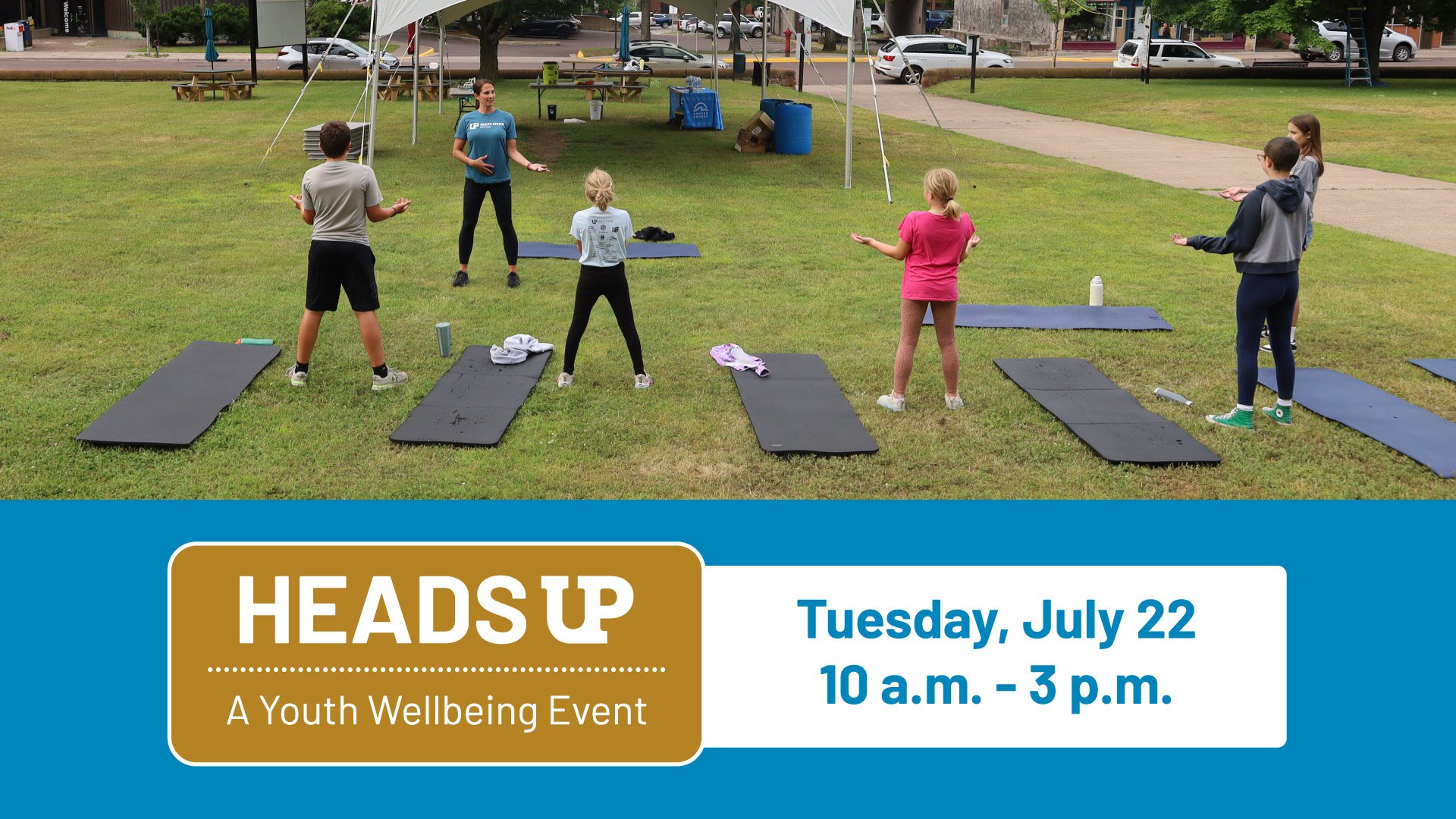 Heads UP - A Youth Wellbeing Event - Featured Image