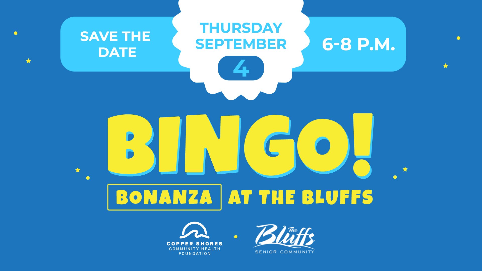 Bingo Bonanza at The Bluffs - Featured Image
