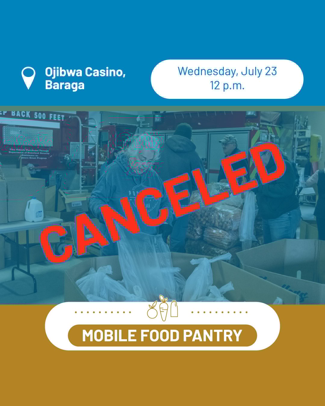 Mobile Food Pantry - Baraga - Featured Image