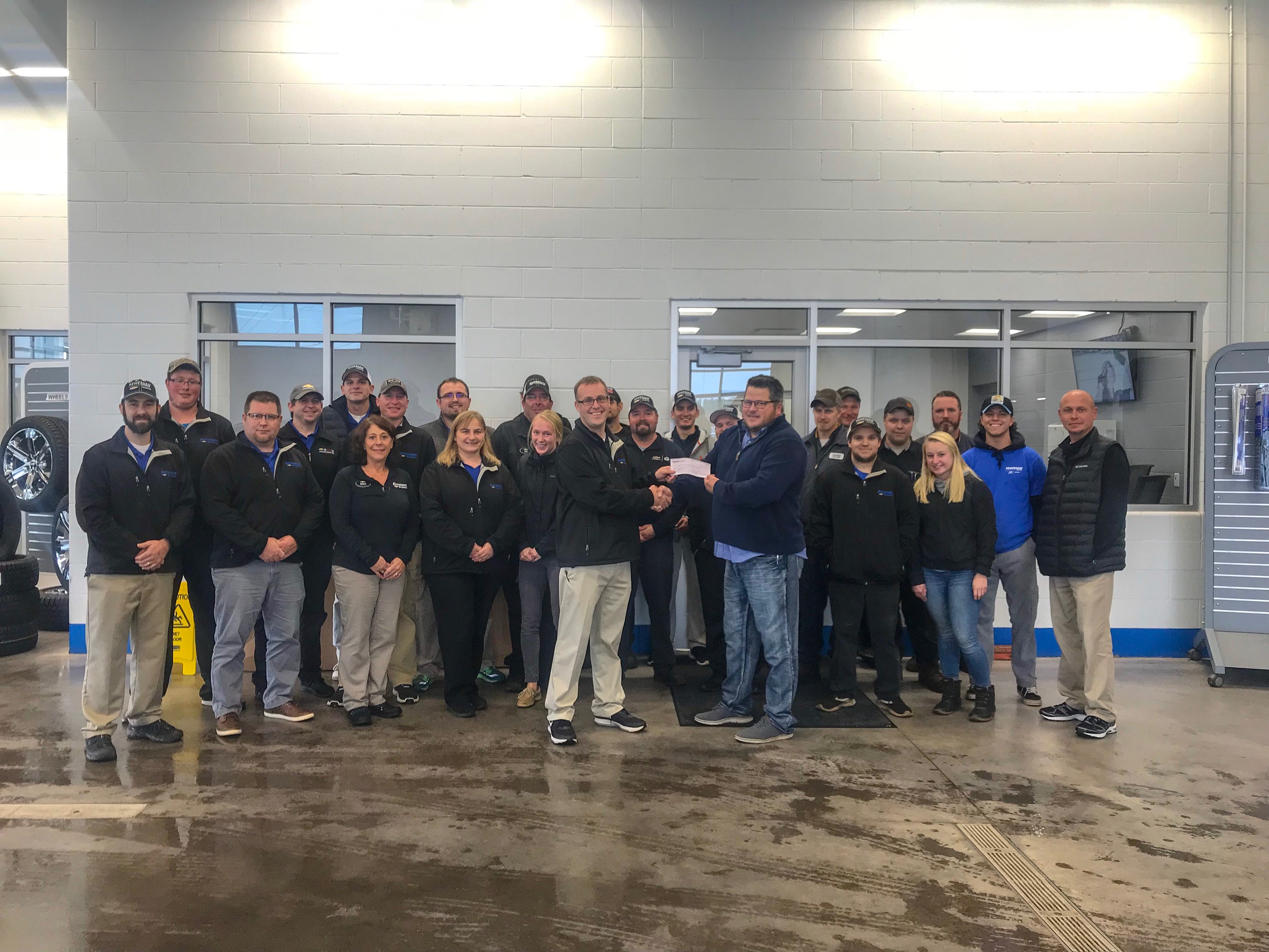 Keweenaw Chevrolet Donates $17,750