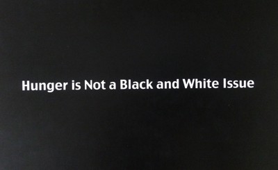 Hunger Is Not A Black And White Issue